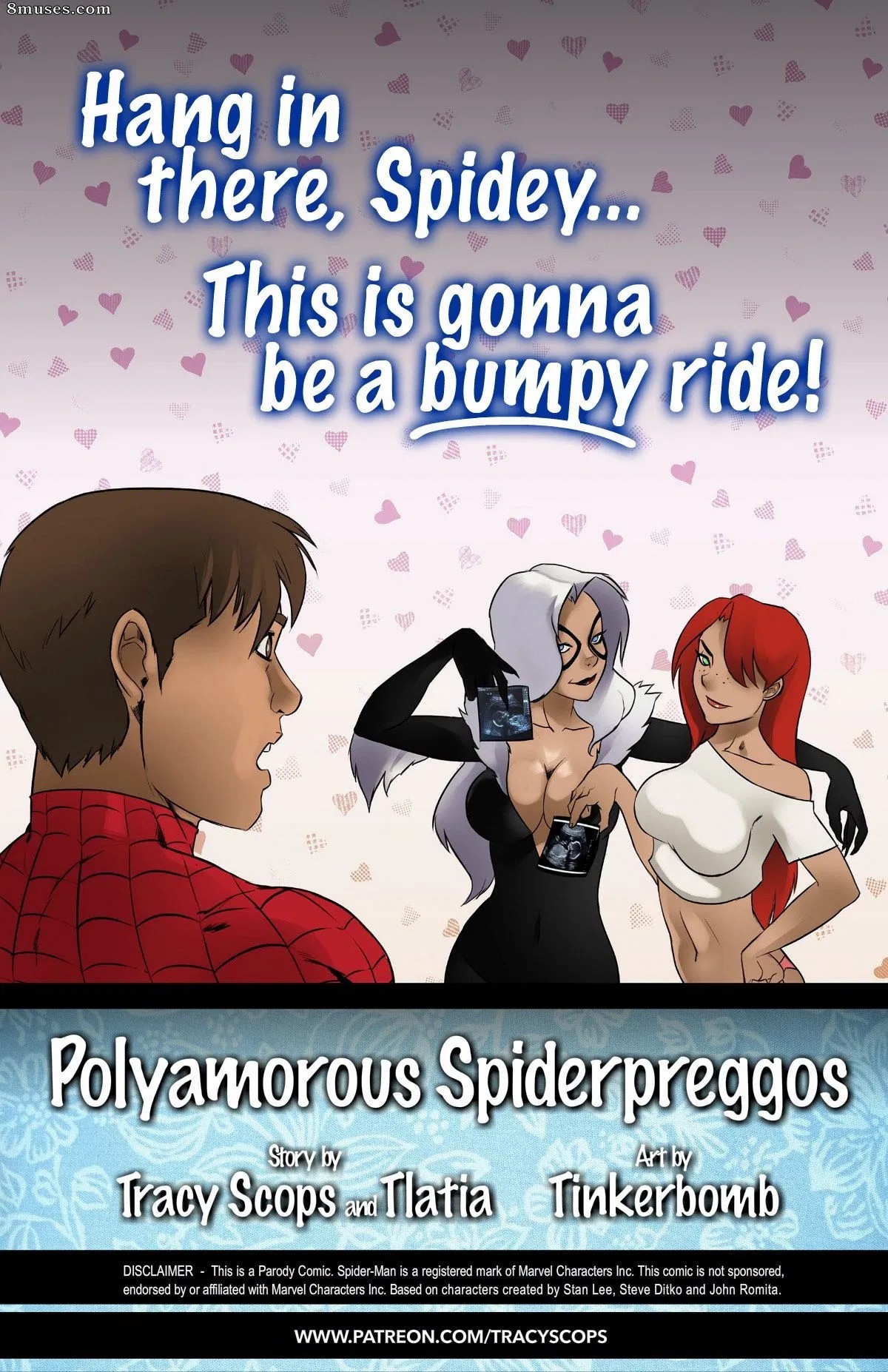 Tracy Scops Comics - The Polyamorous SpiderPreggos - Page 2