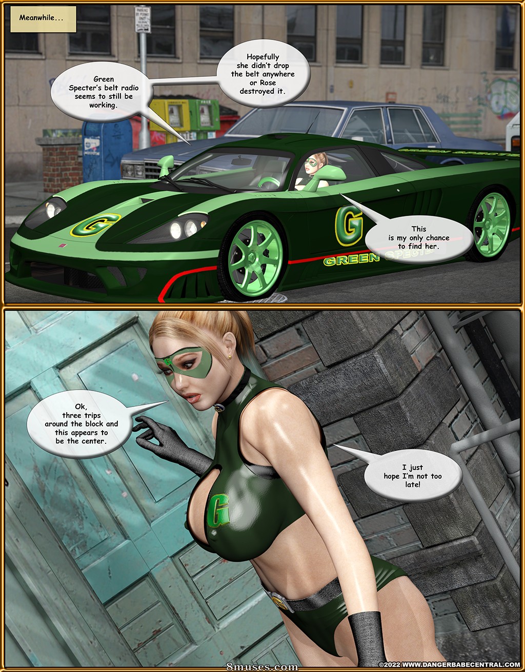 3D - Green Specter - A Rose By Any Other Name - Page 116