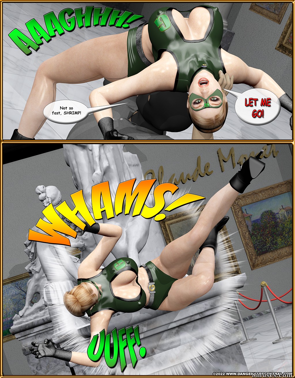 3D - Green Specter - A Rose By Any Other Name - Page 90