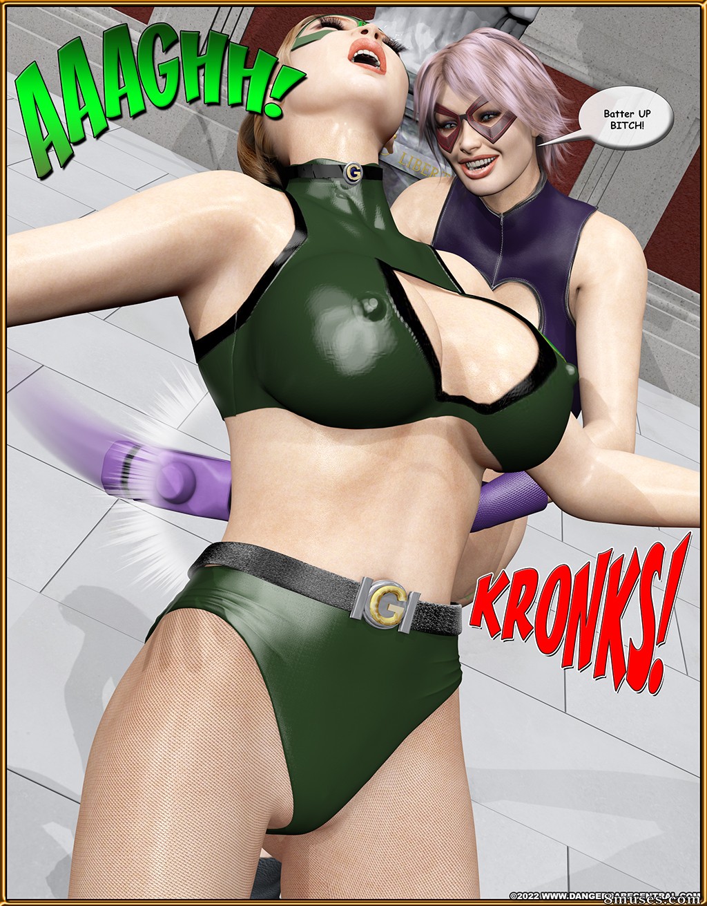 3D - Green Specter - A Rose By Any Other Name - Page 9