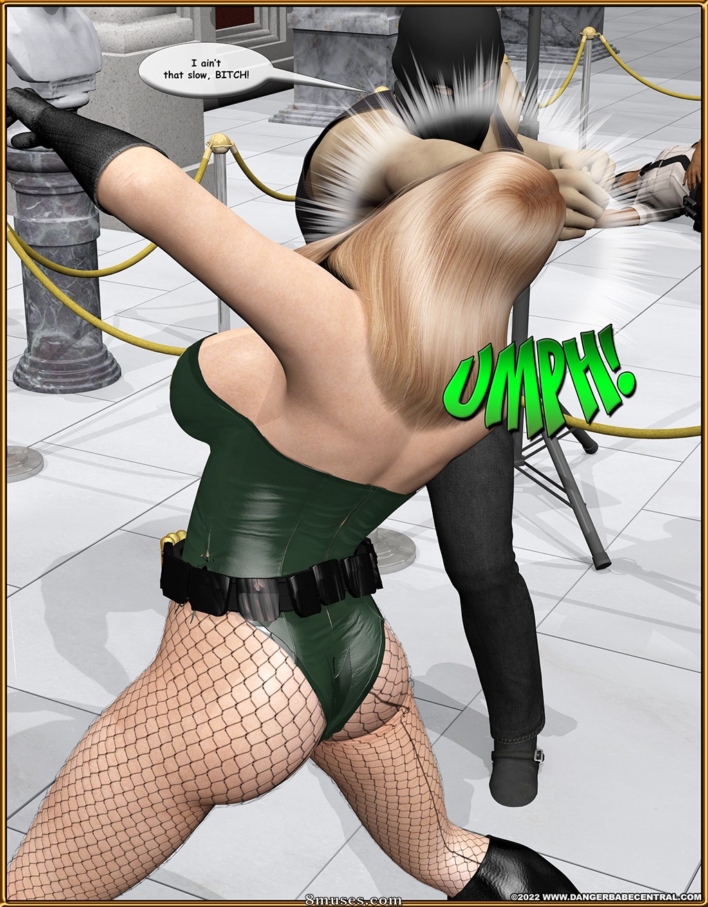 3D - Green Specter - A Rose By Any Other Name - Page 6