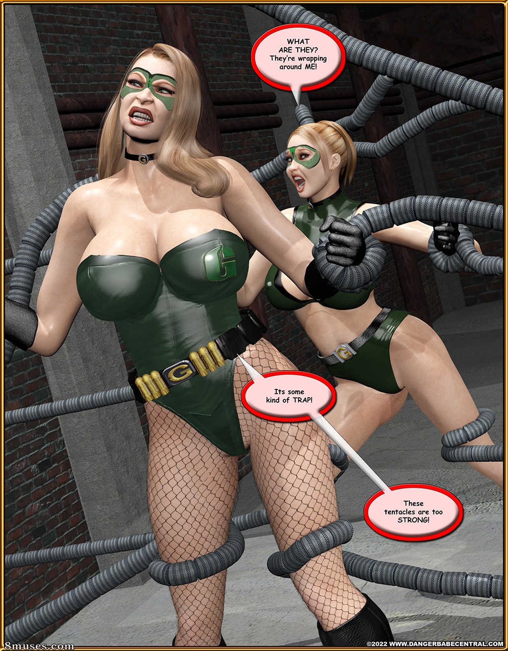 3D - Green Specter - A Rose By Any Other Name - Page 27