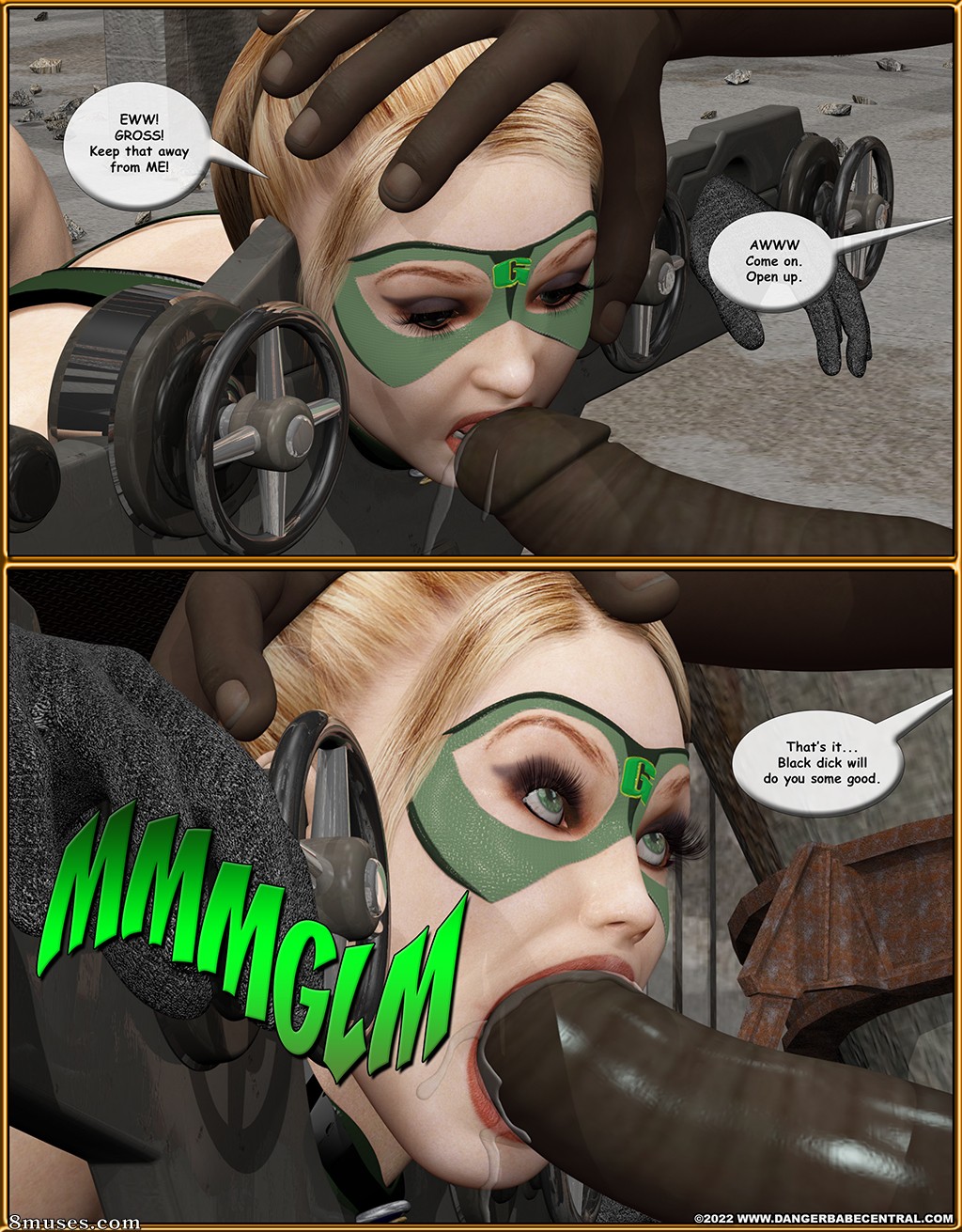 3D - Green Specter - A Rose By Any Other Name - Page 55