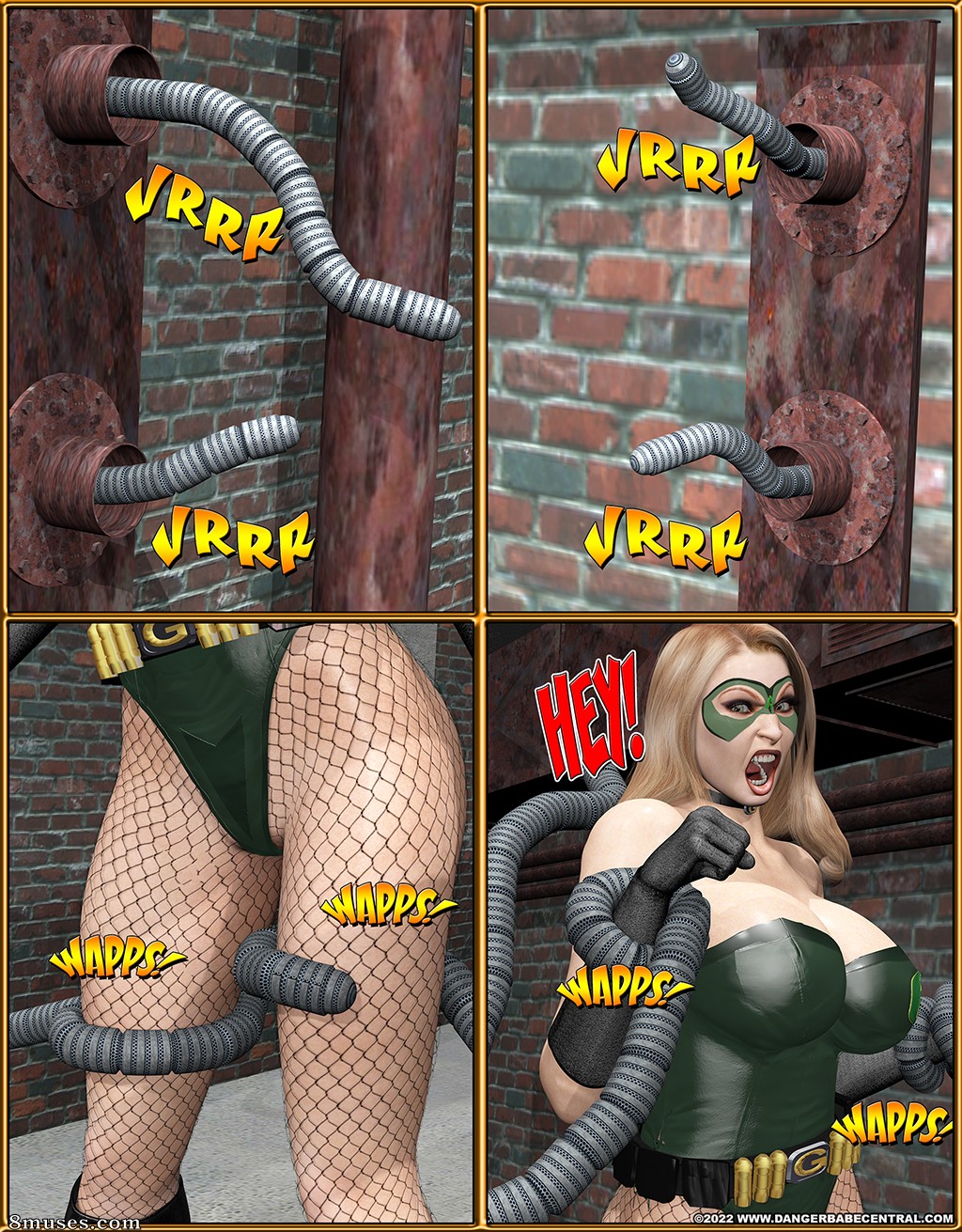 3D - Green Specter - A Rose By Any Other Name - Page 26