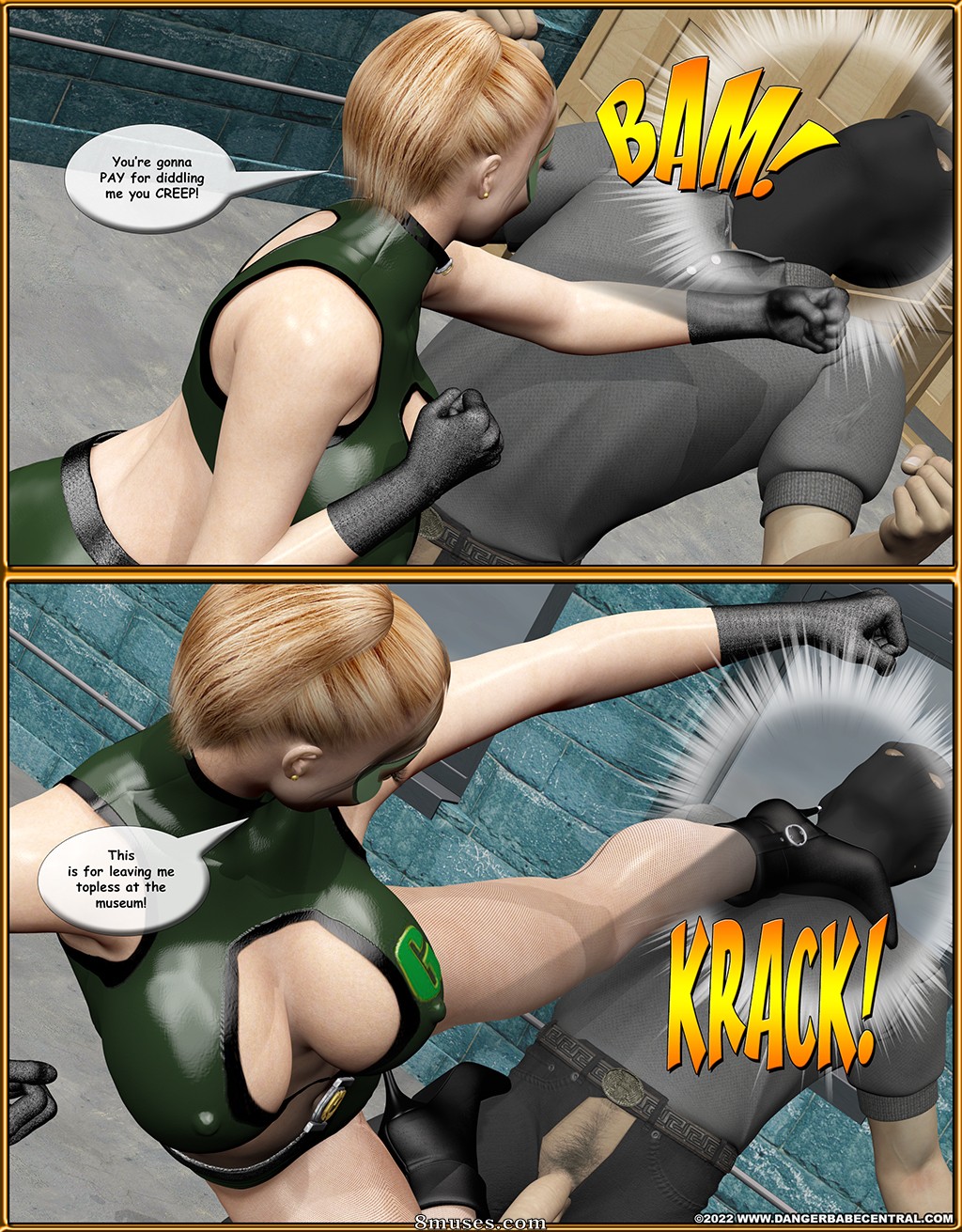 3D - Green Specter - A Rose By Any Other Name - Page 132