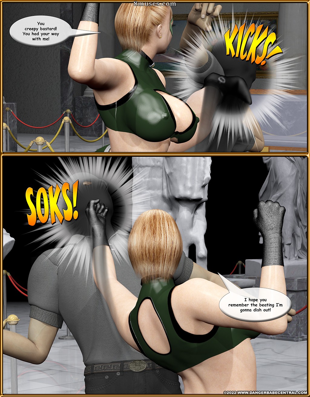 3D - Green Specter - A Rose By Any Other Name - Page 85