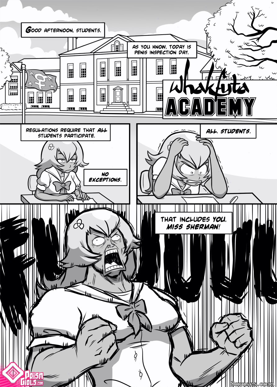 PrismGirls Comics - Whakfuta Academy - Page 2