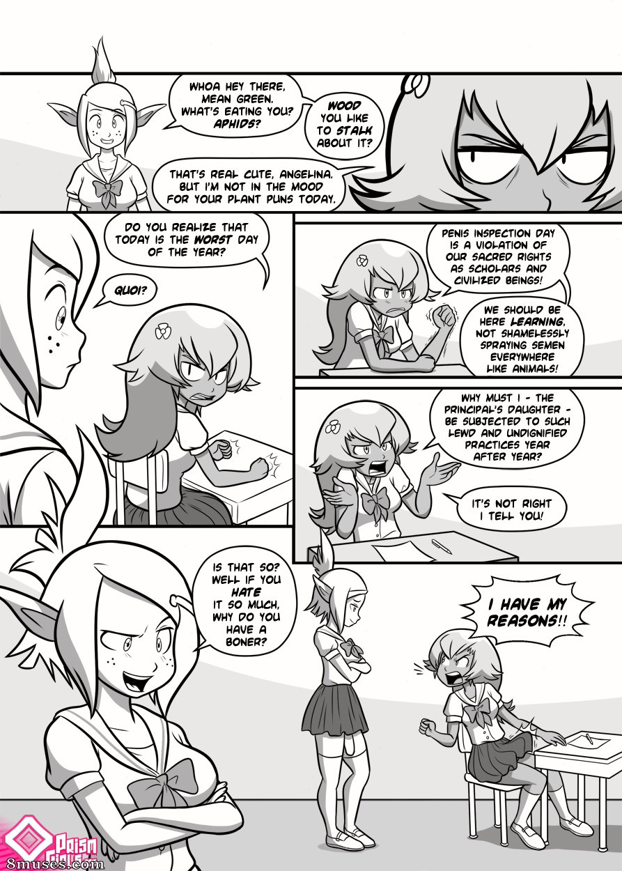 PrismGirls Comics - Whakfuta Academy - Page 3