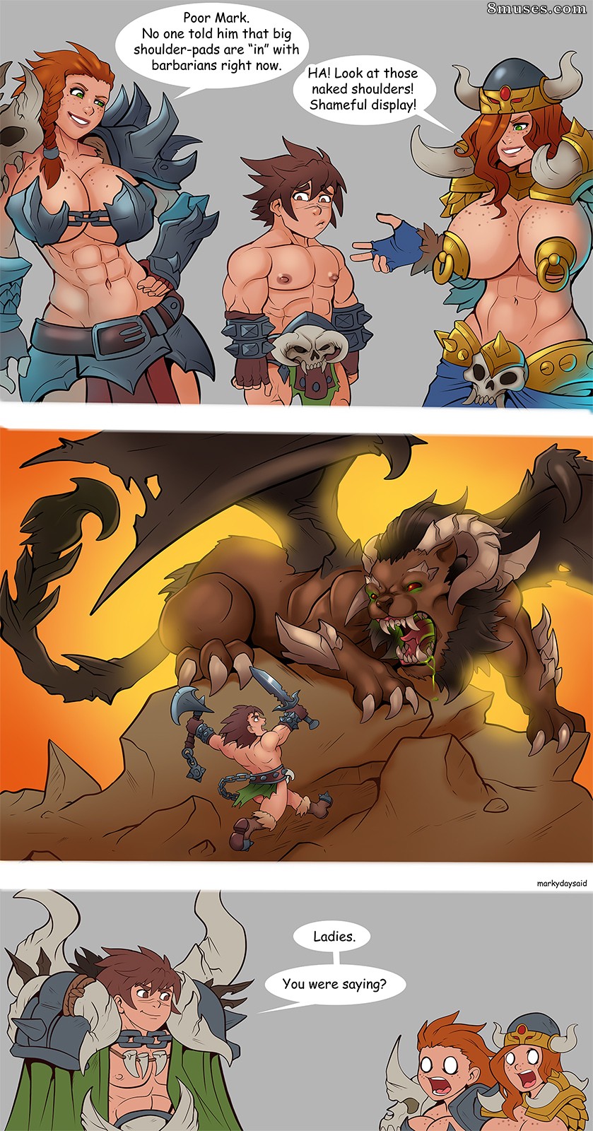 Markydaysaid Comics - Mark the Dwarf and His Amazing Friends - Page 28