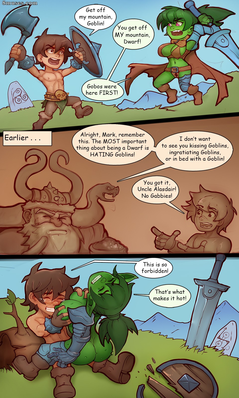 Page 54 | Markydaysaid-ComicsMark-the-Dwarf-and-His-Amazing-Friends |  8muses - Sex Comics