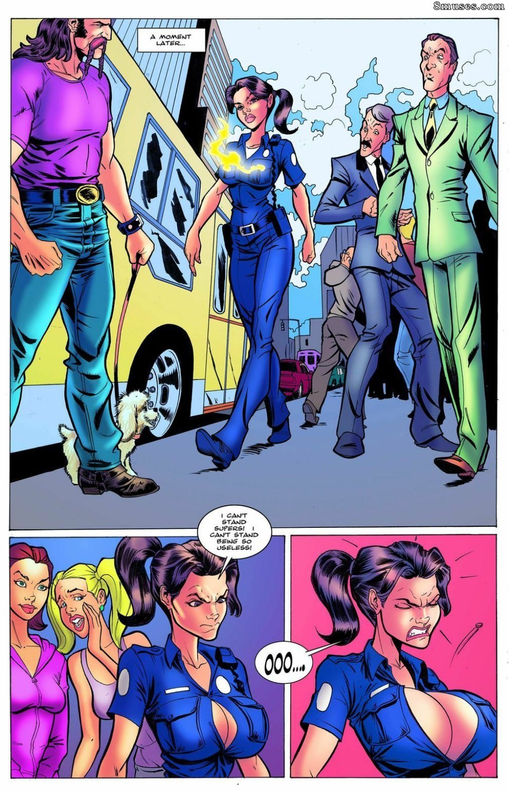 BE Story Club Comics - Super BEro Origins - Page 8