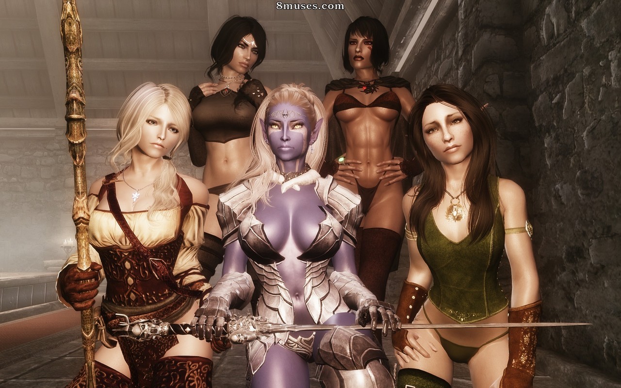 Girls of Skyrim 8 - Page 146
