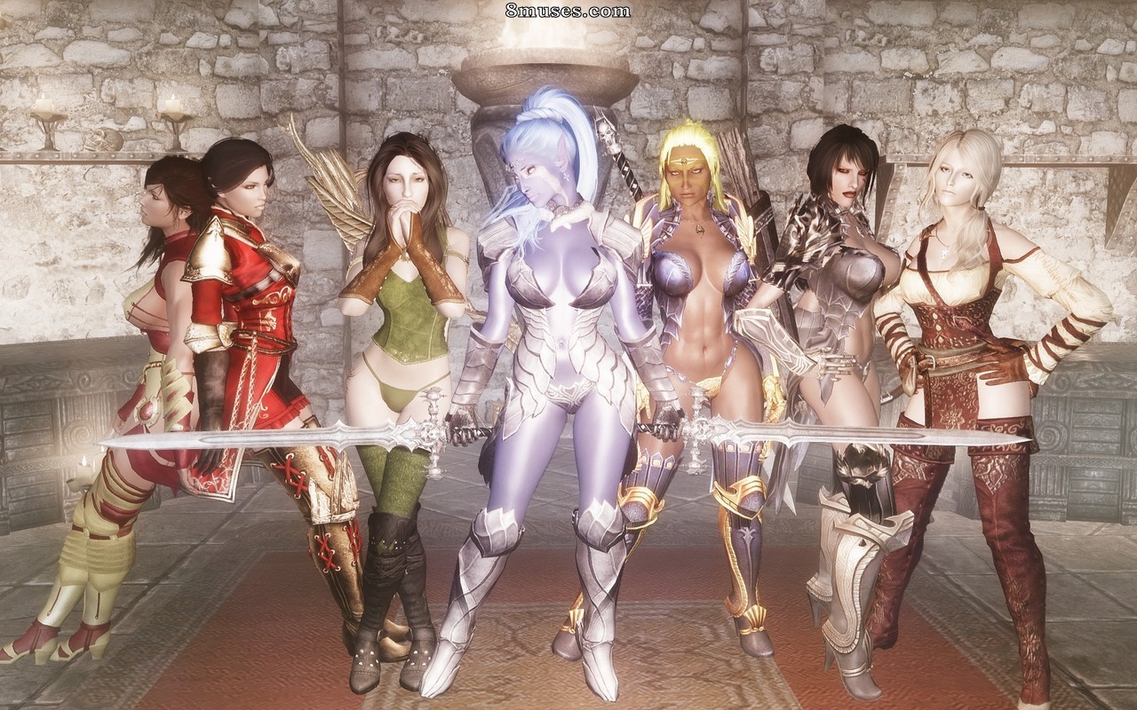 Girls of Skyrim 8 - Page 39