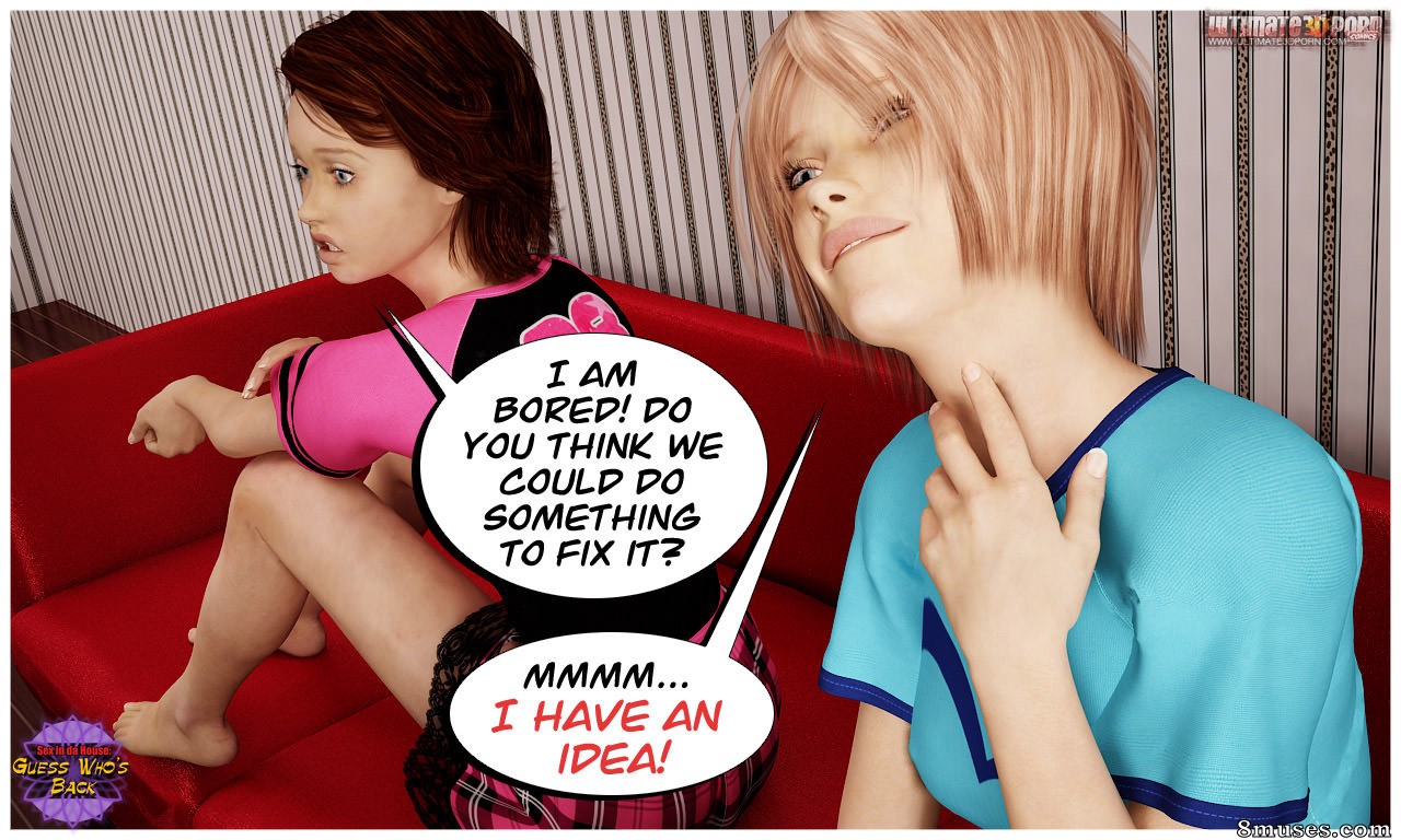 Ultimate3DPorn Comics - Sexo na casa - Adivinhe quem está de volta - Página 2