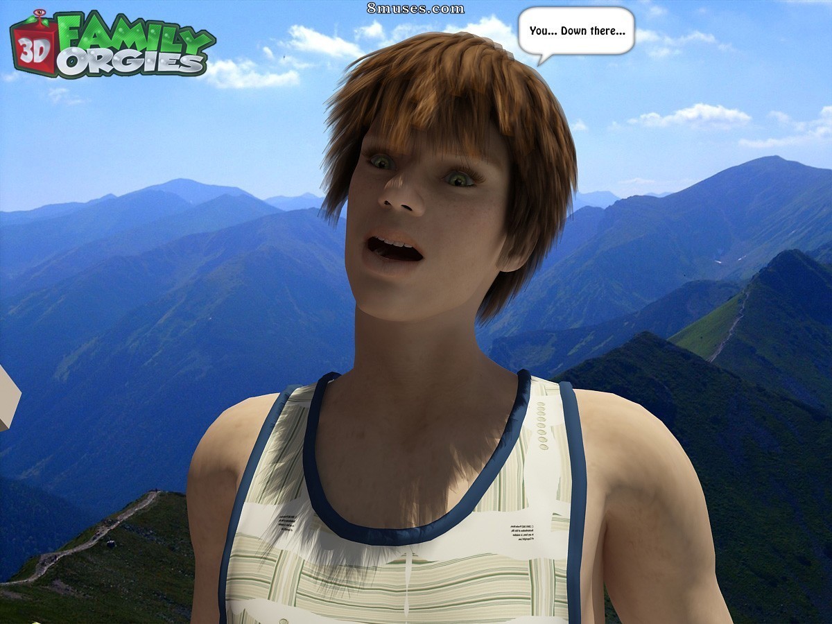 3DFamilyOrgies.com Comics - Family rest in mountains - Page 4