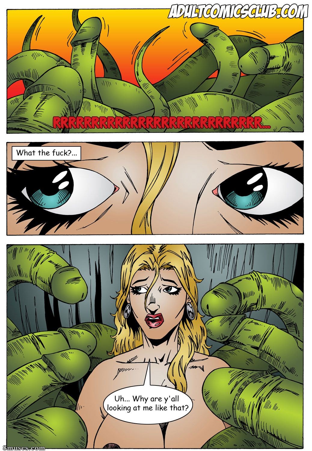 AdultComicsClub.com Collection - Encuentro espacial de Lorna - Página 27