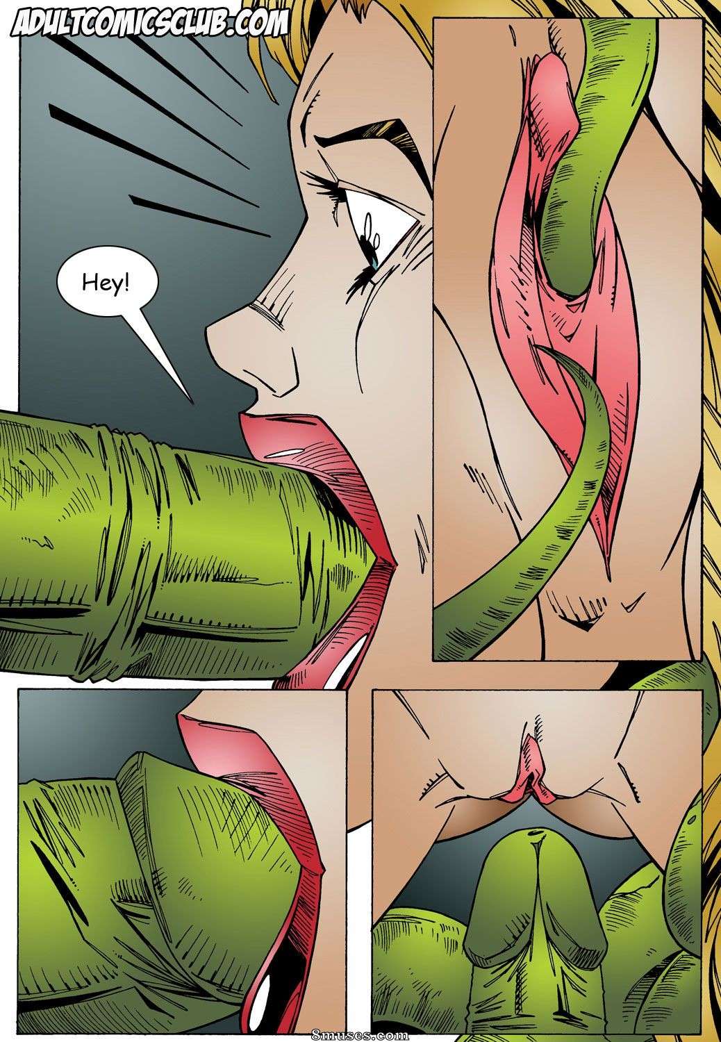 AdultComicsClub.com Collection - Encontro espacial de Lorna - Página 13