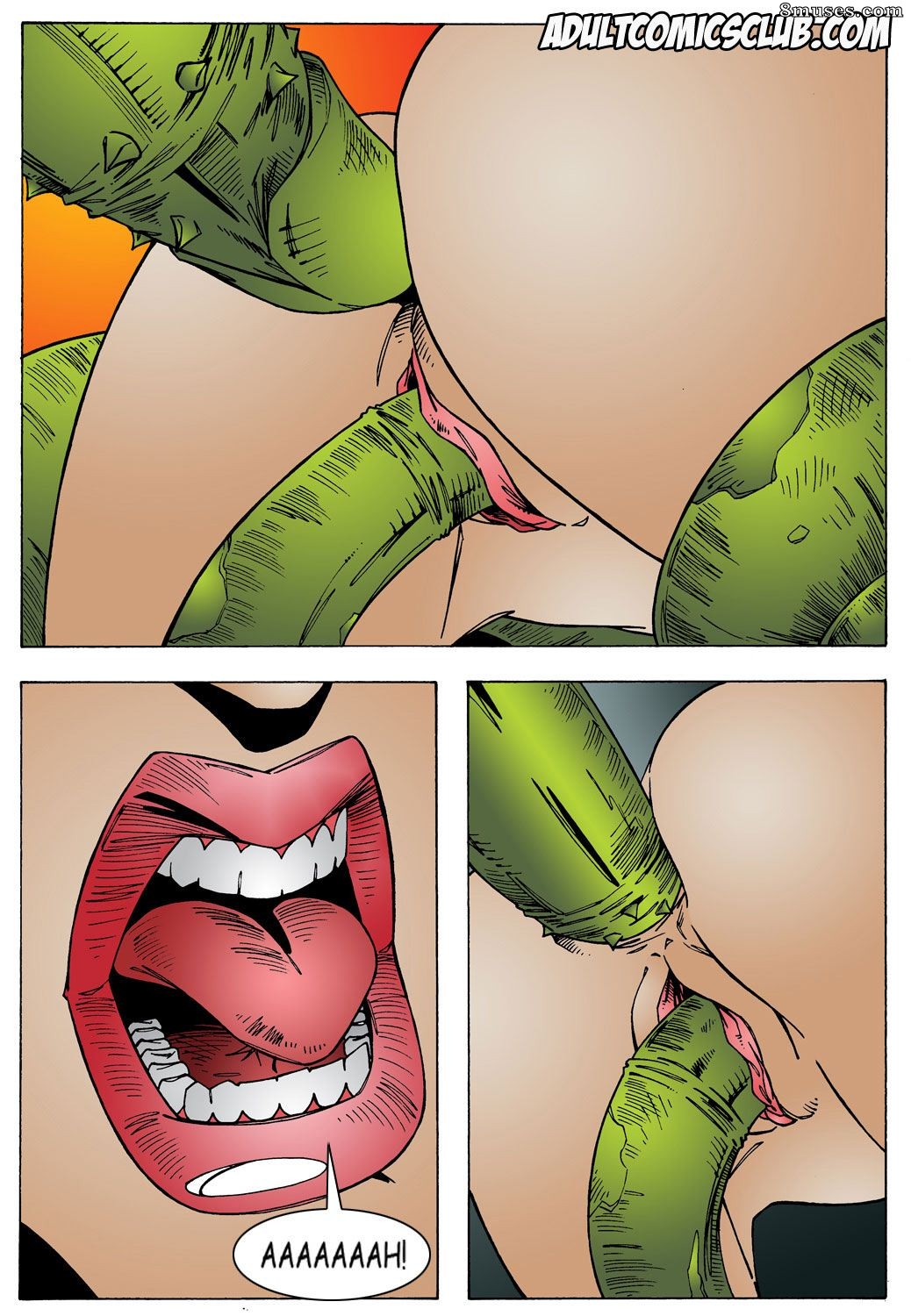 AdultComicsClub.com Collection - Encontro espacial de Lorna - Página 21