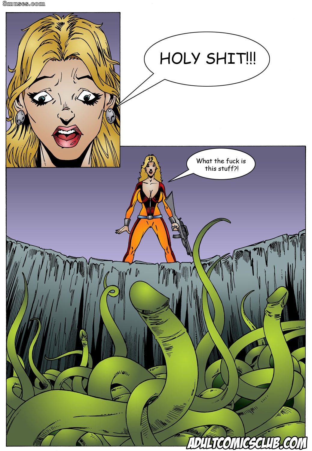 AdultComicsClub.com Collection - Encuentro espacial de Lorna - Página 6