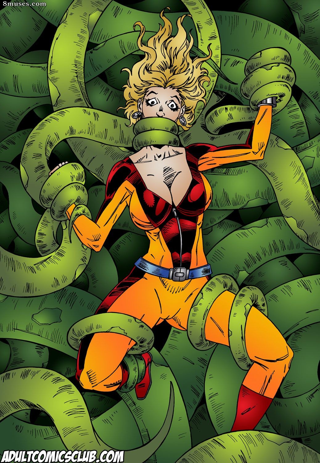 AdultComicsClub.com Collection - Encontro espacial de Lorna - Página 8