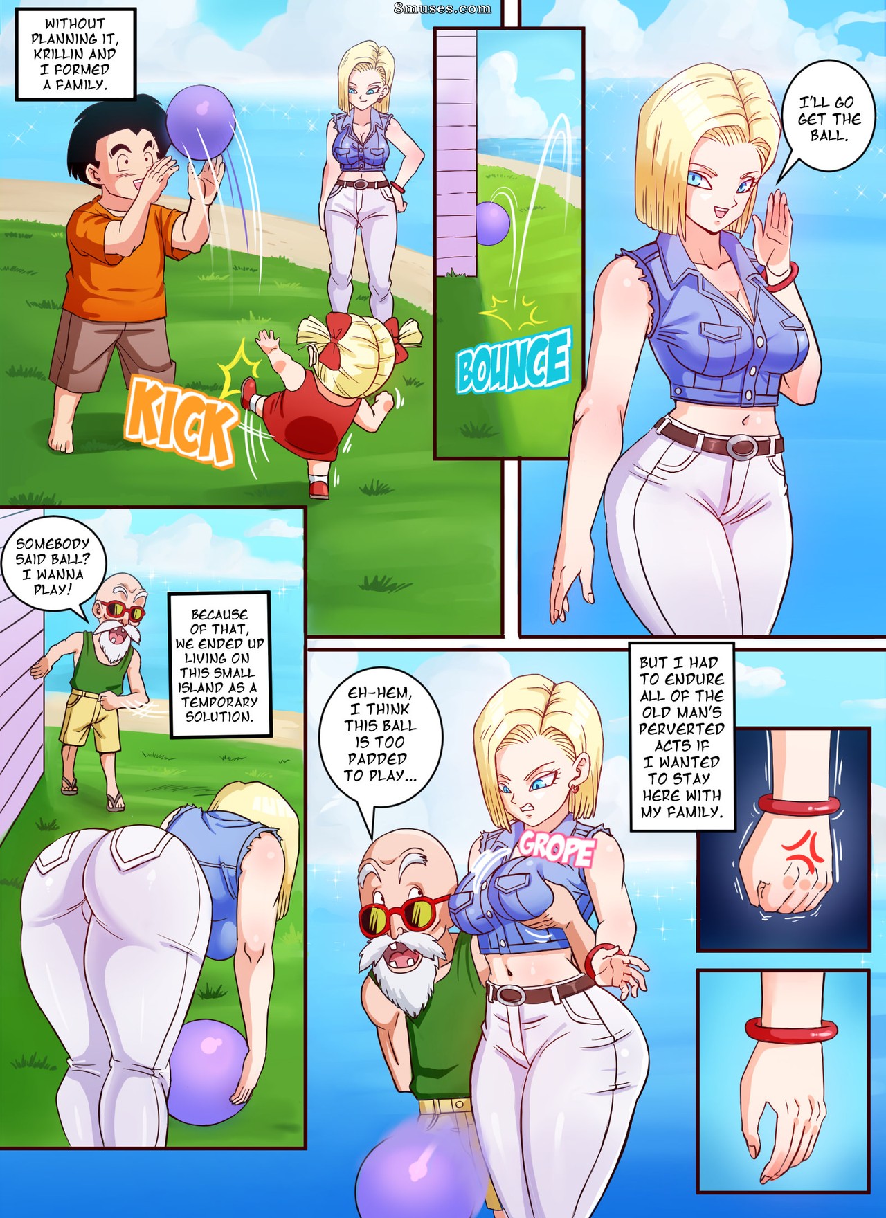 Pawg rosada - Android 18 & Maestro Roshi - Página 2