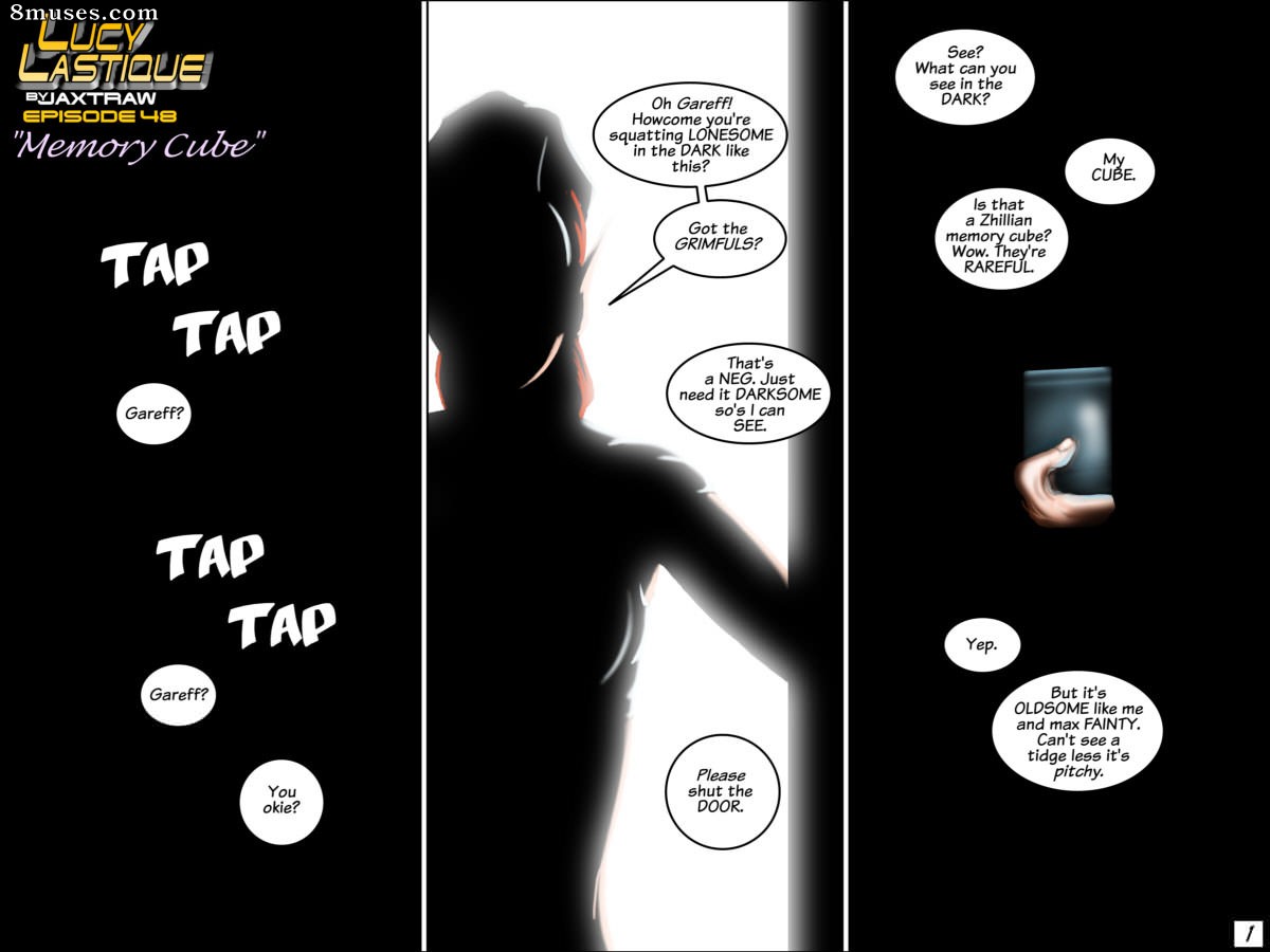 Jaxtraw Studios Comics - Lucy Lastique - 09 - Cubo de memoria - Página 1