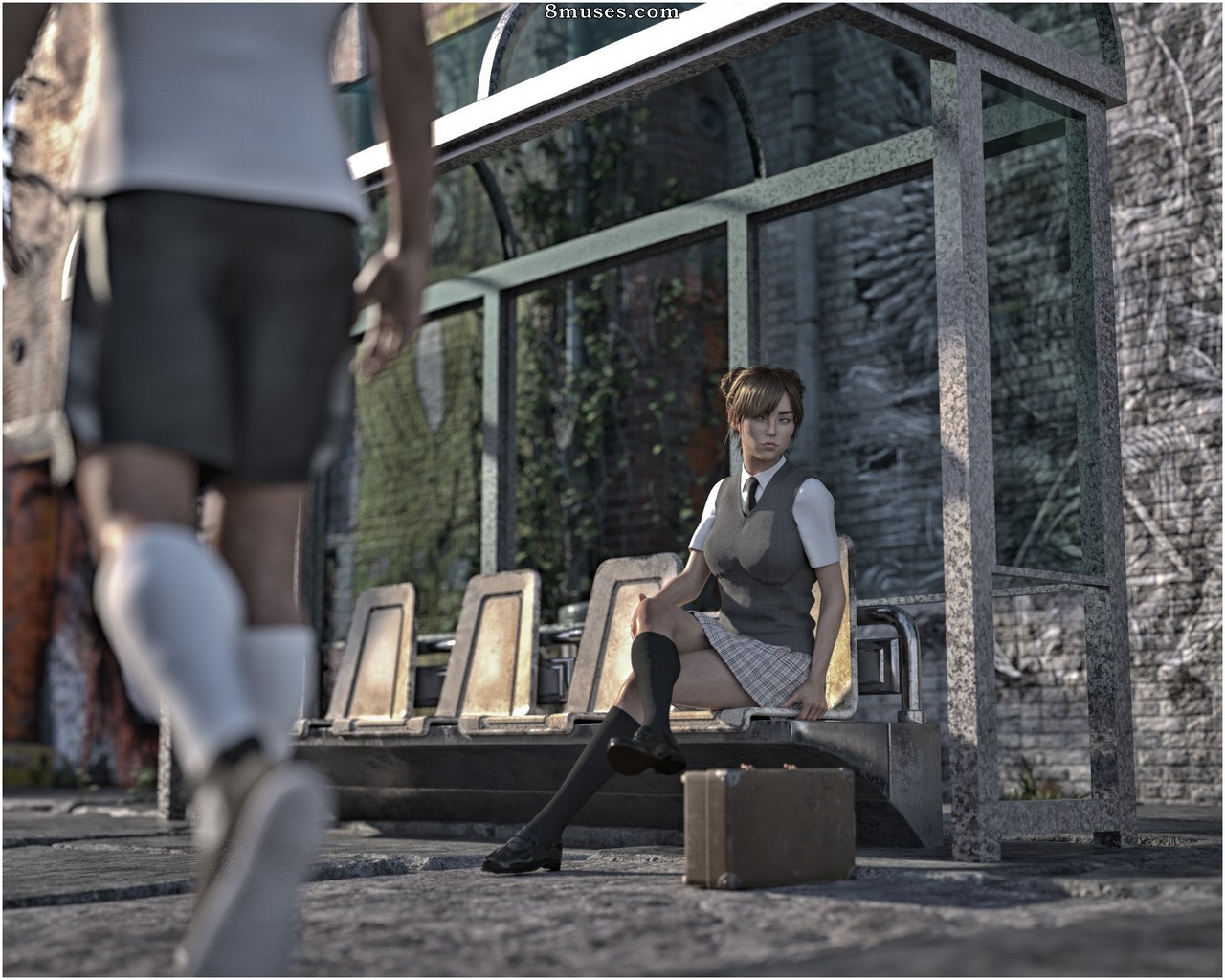 Silky58 - Bus Stop - Page 1