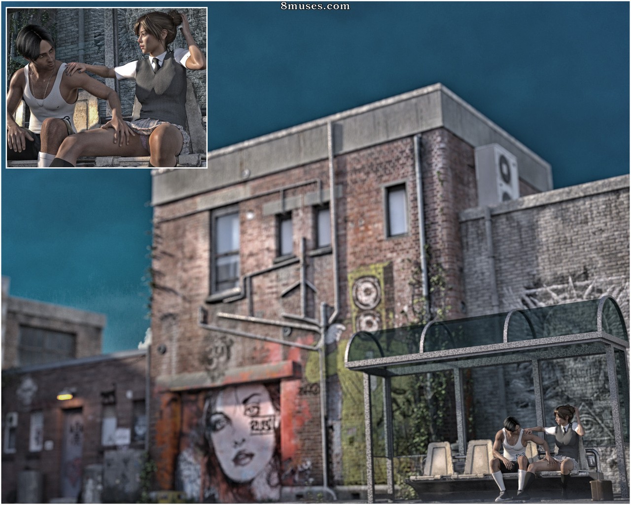 Silky58 - Bus Stop - Page 3