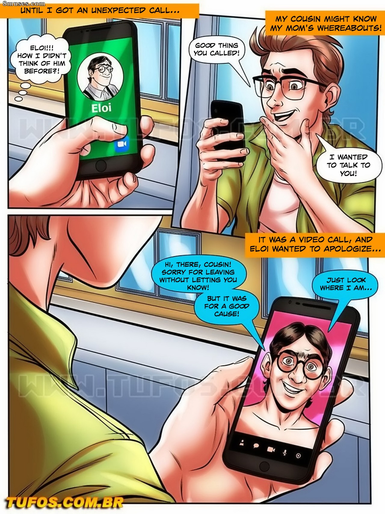 O Nerd Comedor - The Nerd Stallion - English - Issue 22 - Sex by video call - Page 3