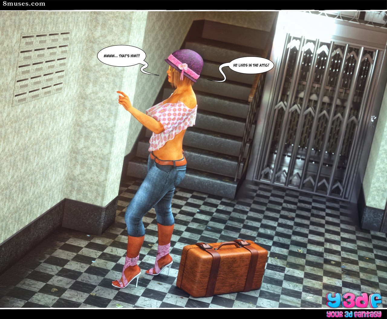 Y3DF - Your3DFantasy.com Comics - Não o deixe - Página 3