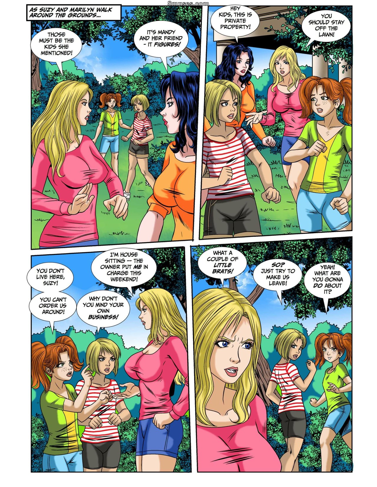 Page 3 | DreamTales-Comics/House-Sitting/Issue-1 | 8muses - Sex Comics