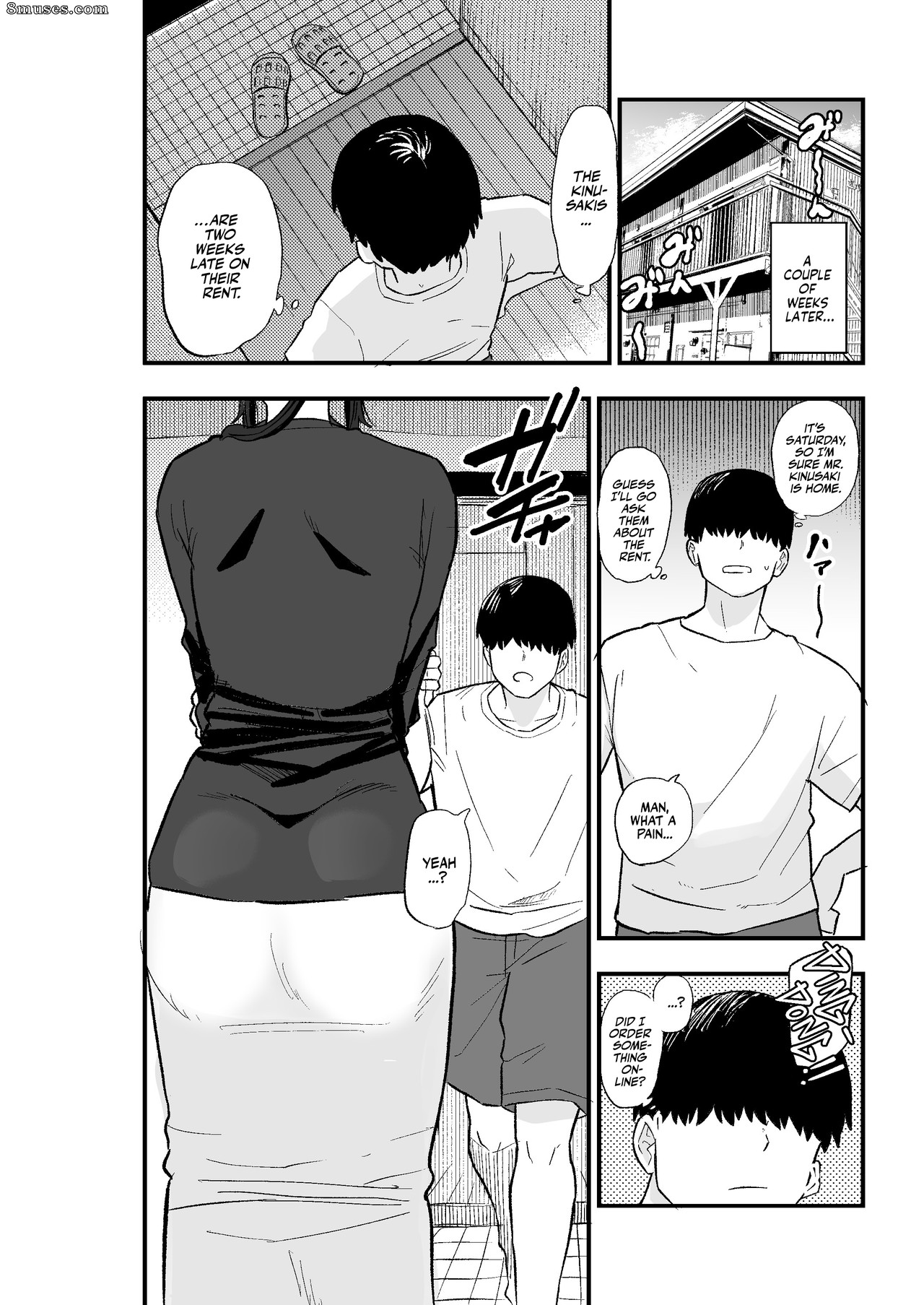 Kametaro - Taihai Tsuma- Taihaikei Hitotsuma o Yachin Kawari ni Koki Tsukaeru Hanashi - Slutty Wife! - Page 9