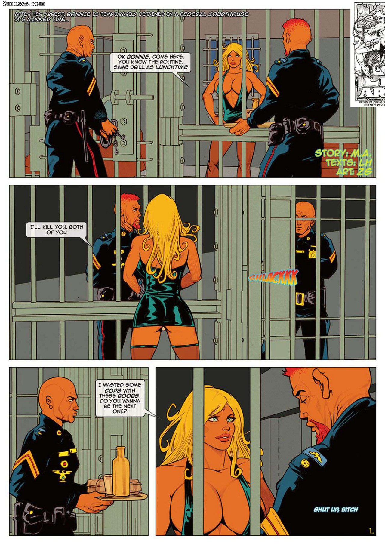 LH-Art Comics - Origem de Bonnie e Stella - Página 1