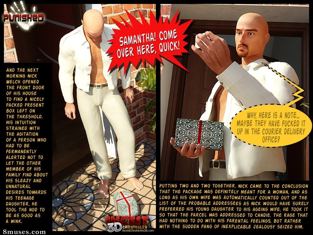 IncestChronicles3D Comics - Punido - Página 14