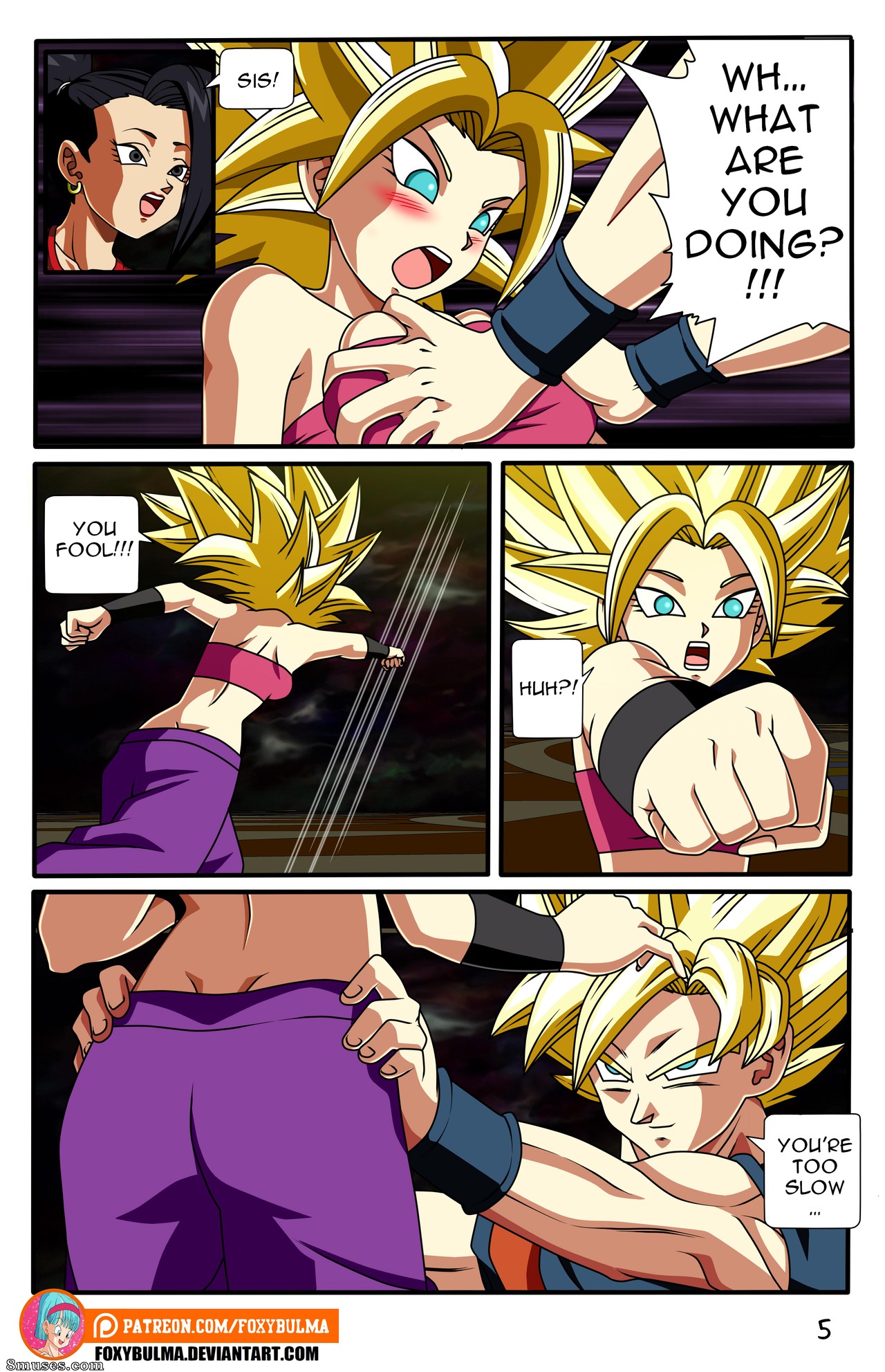 FoxyBulma - Saiyan Love - Page 5