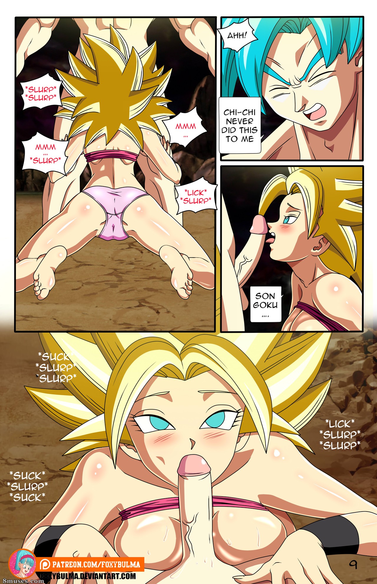 FoxyBulma - Saiyan Love - Page 9