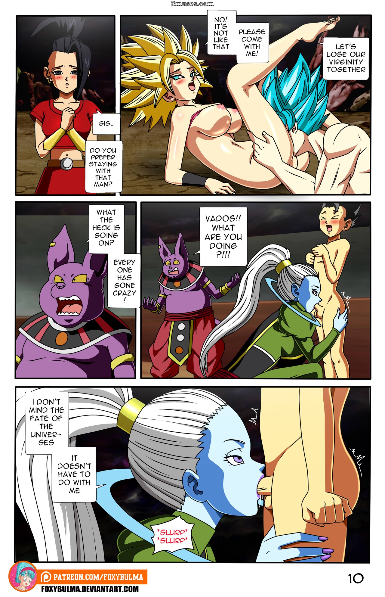 FoxyBulma - Saiyan Love - Page 10