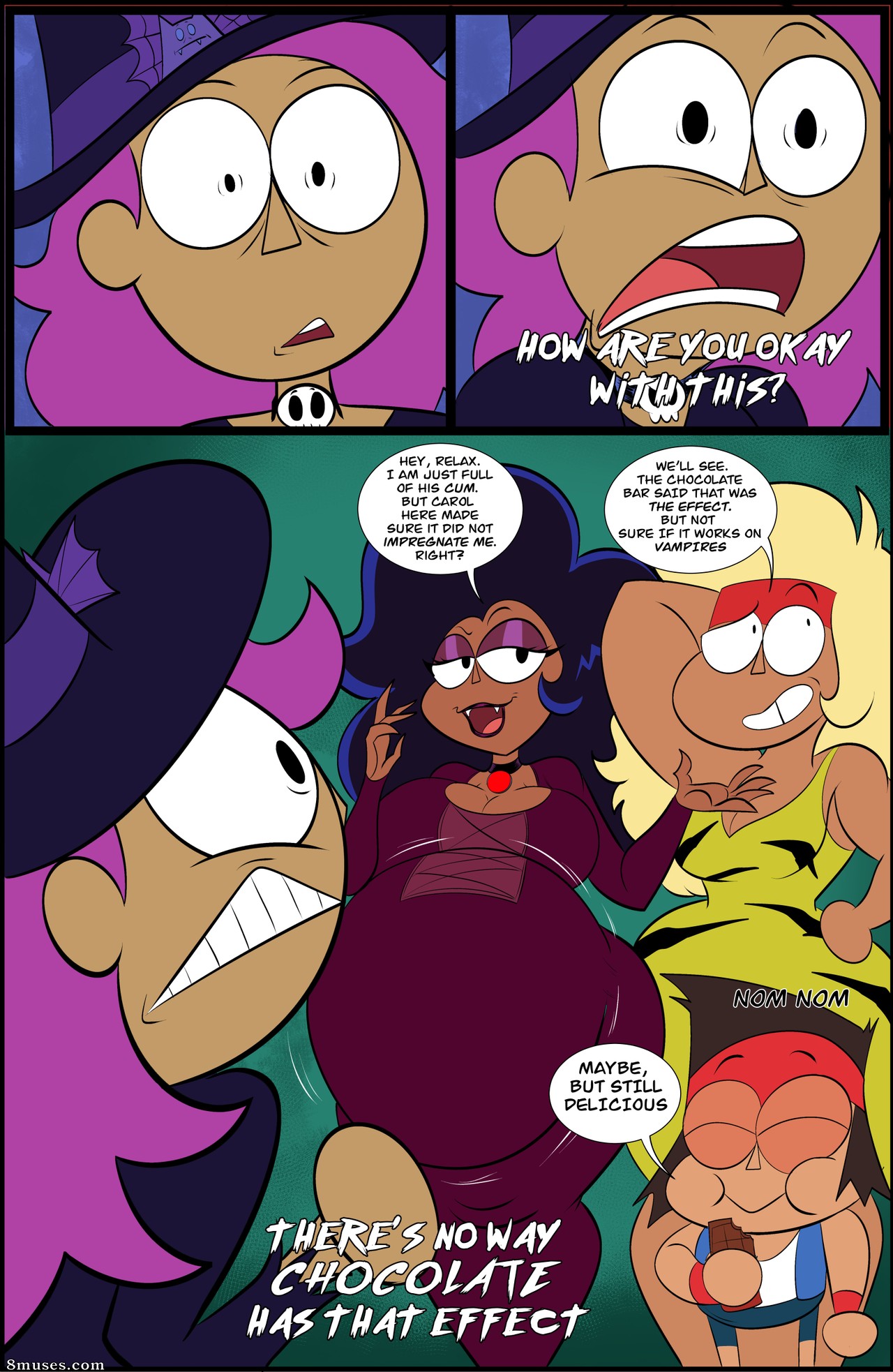 Ameizing Lewds Comics - Noite da milf-pira - Página 15