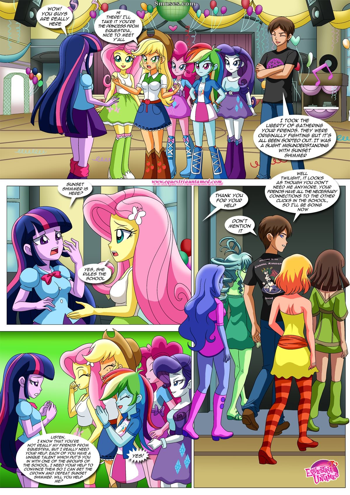 Equestria Girls Unleashed - Issue 1 - Page 6