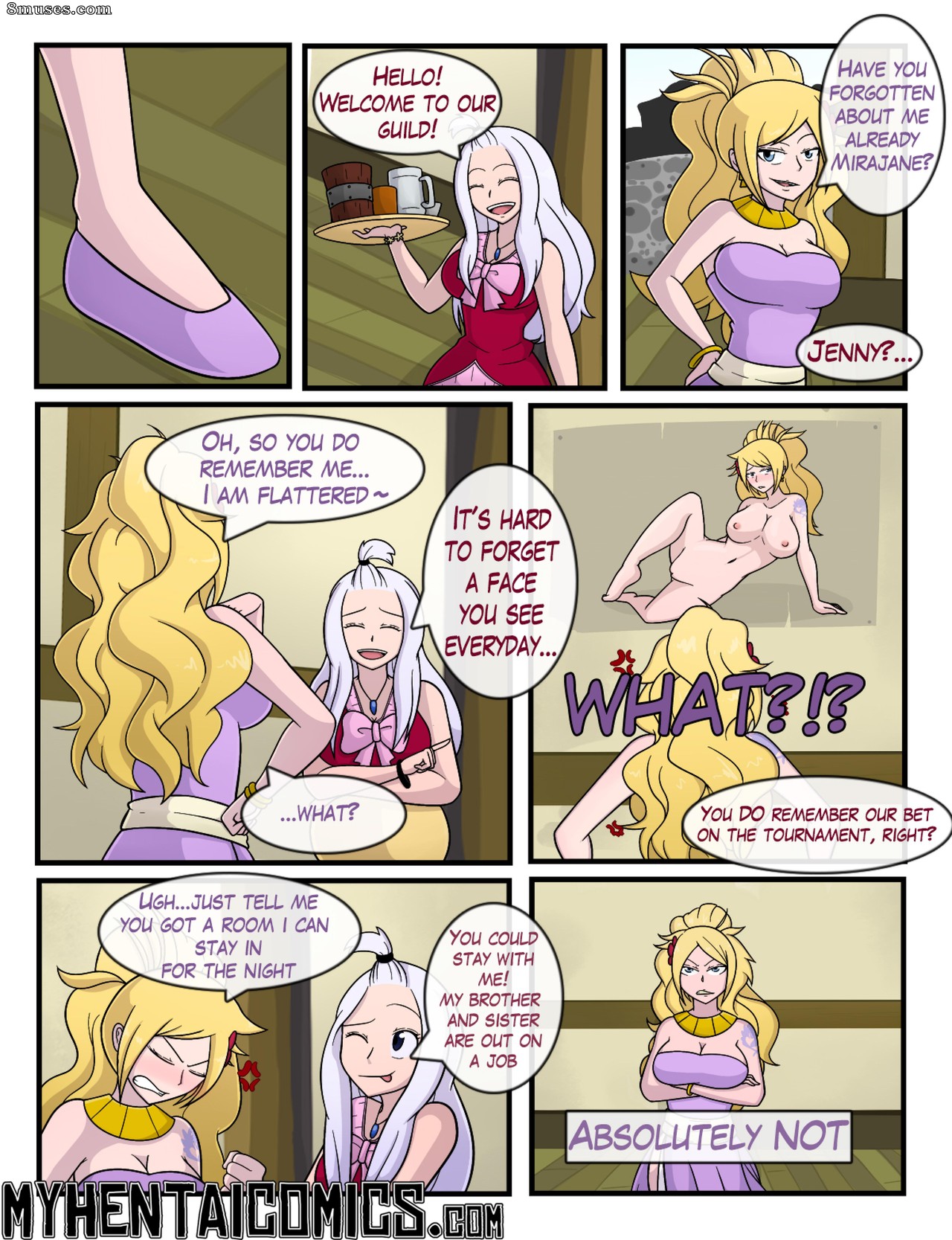 MyHentaiGrid Comics - SantyStuff - Fairy Tail - Guild Matters - Page 2