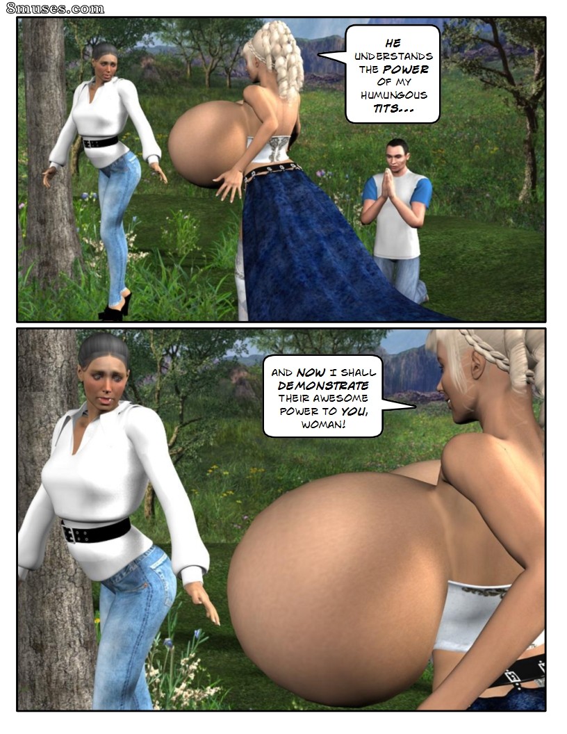 Strong and Stacked - The Tit Witch - Page 11