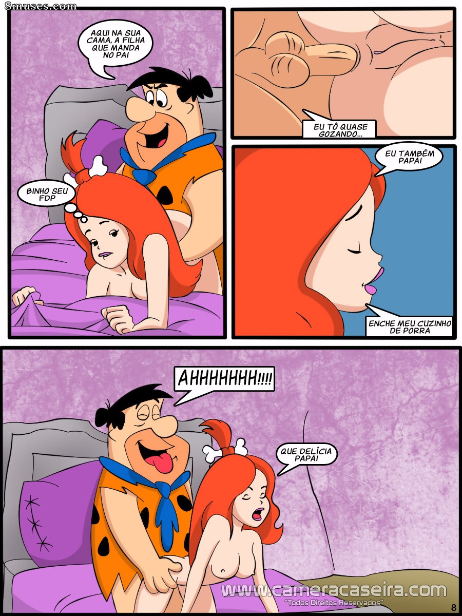 Os Flintstones - 3 - Pedrinha em apuros - Página 9