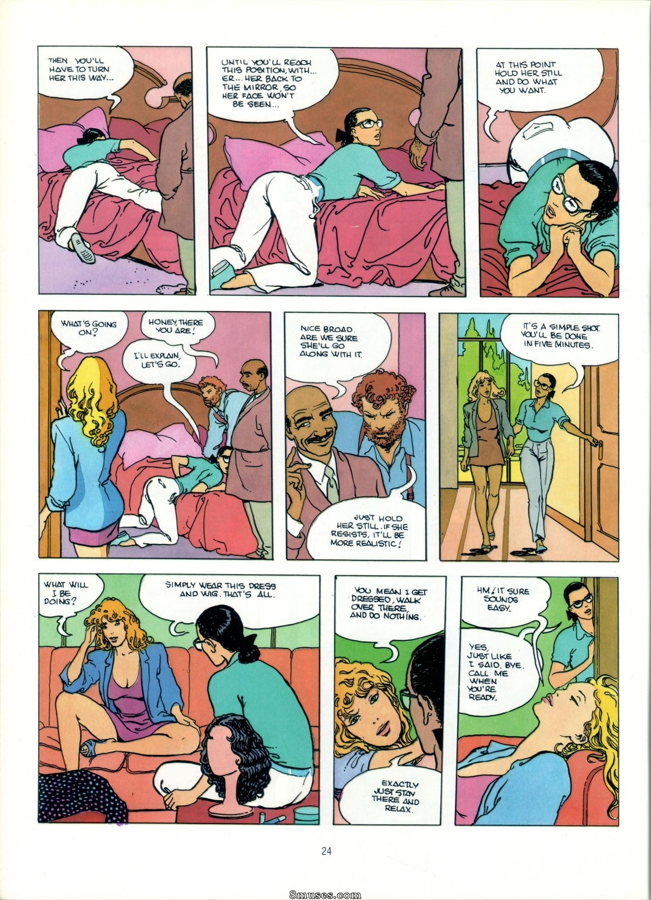 Milo Manara Comics - Câmera oculta - Página 25