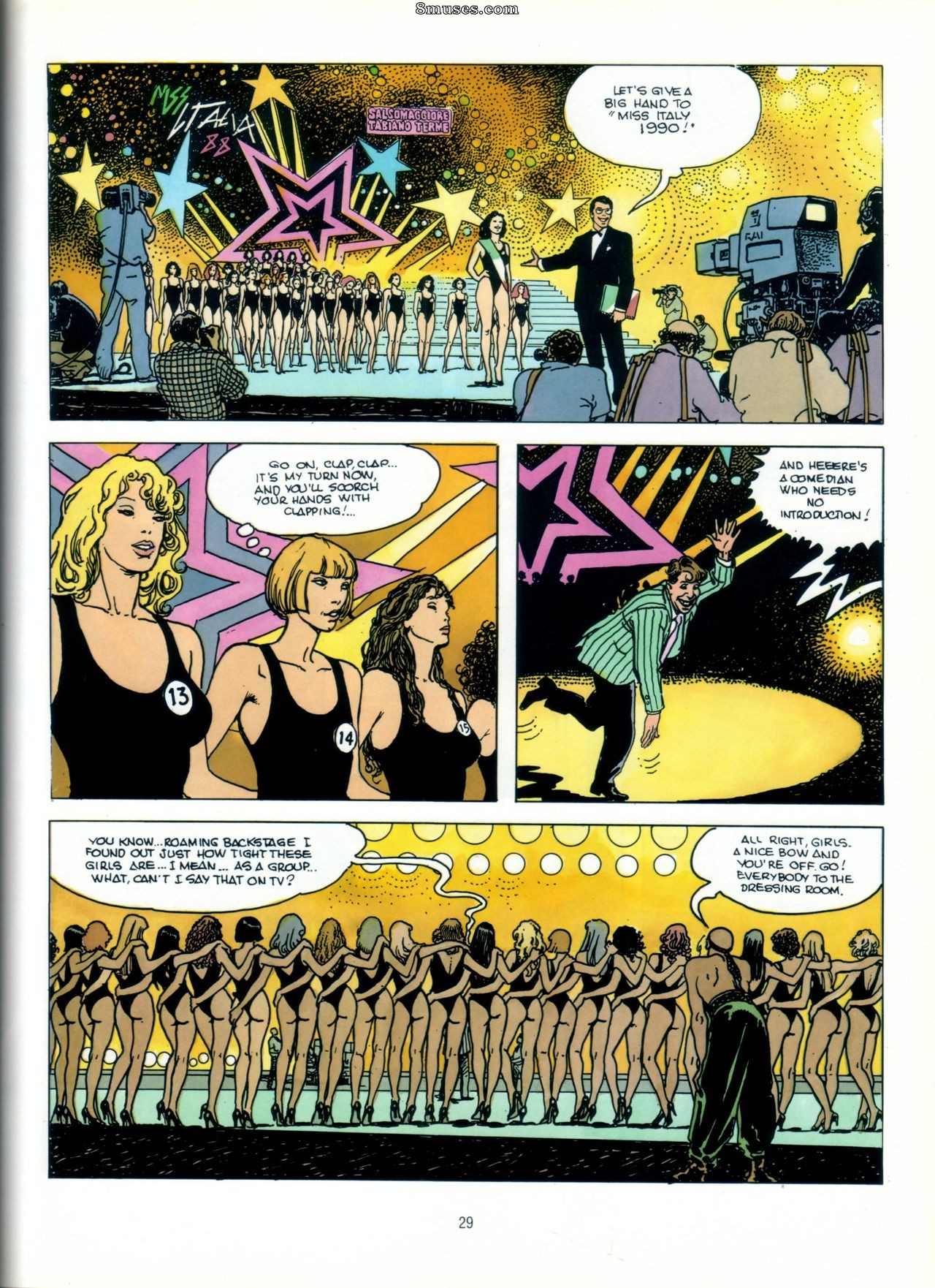 Milo Manara Comics - Cámara oculta - Página 30