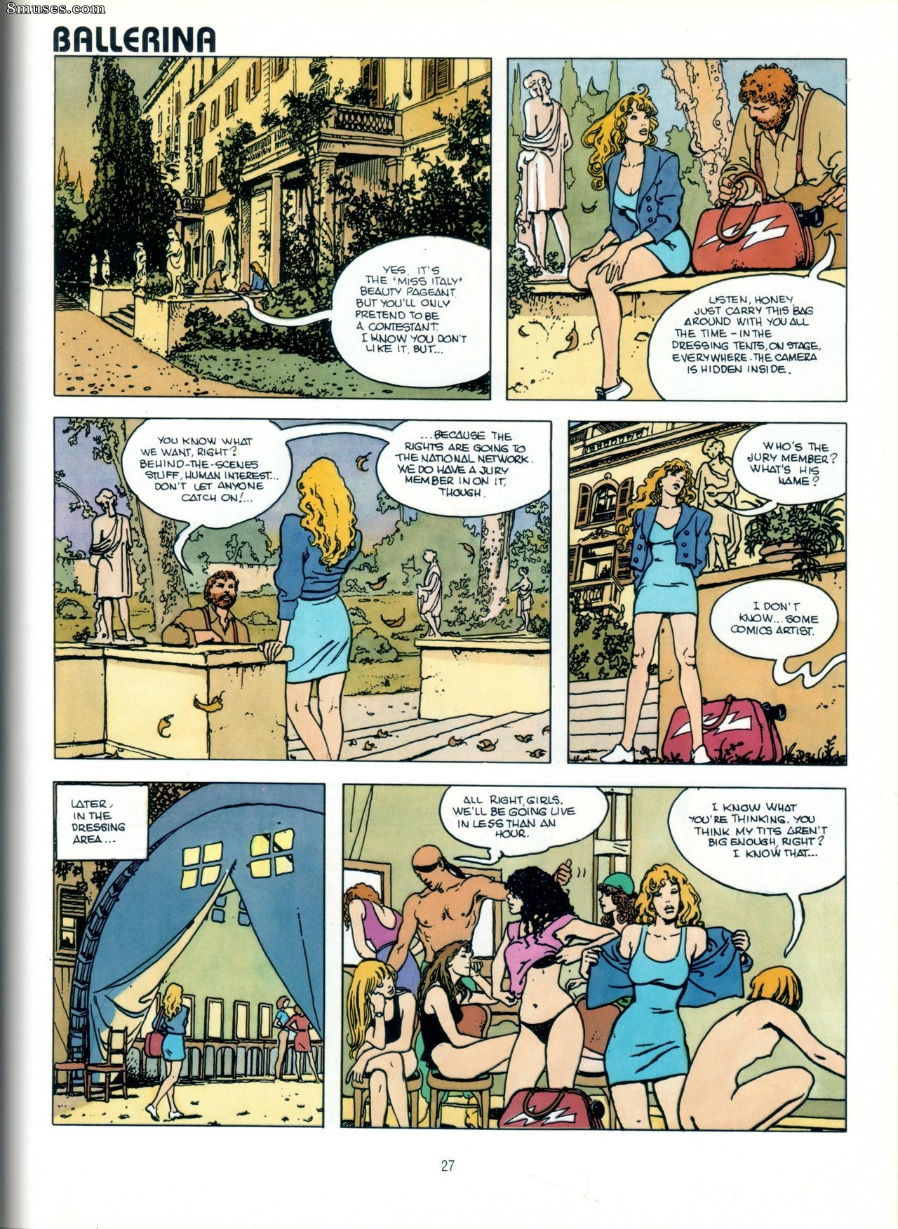 Milo Manara Comics - Cámara oculta - Página 28