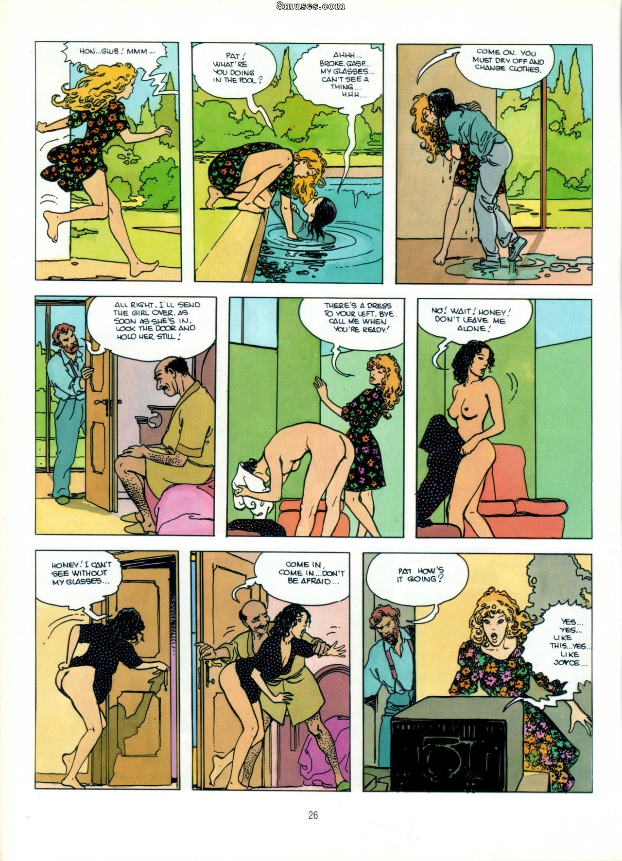 Milo Manara Comics - Câmera oculta - Página 27