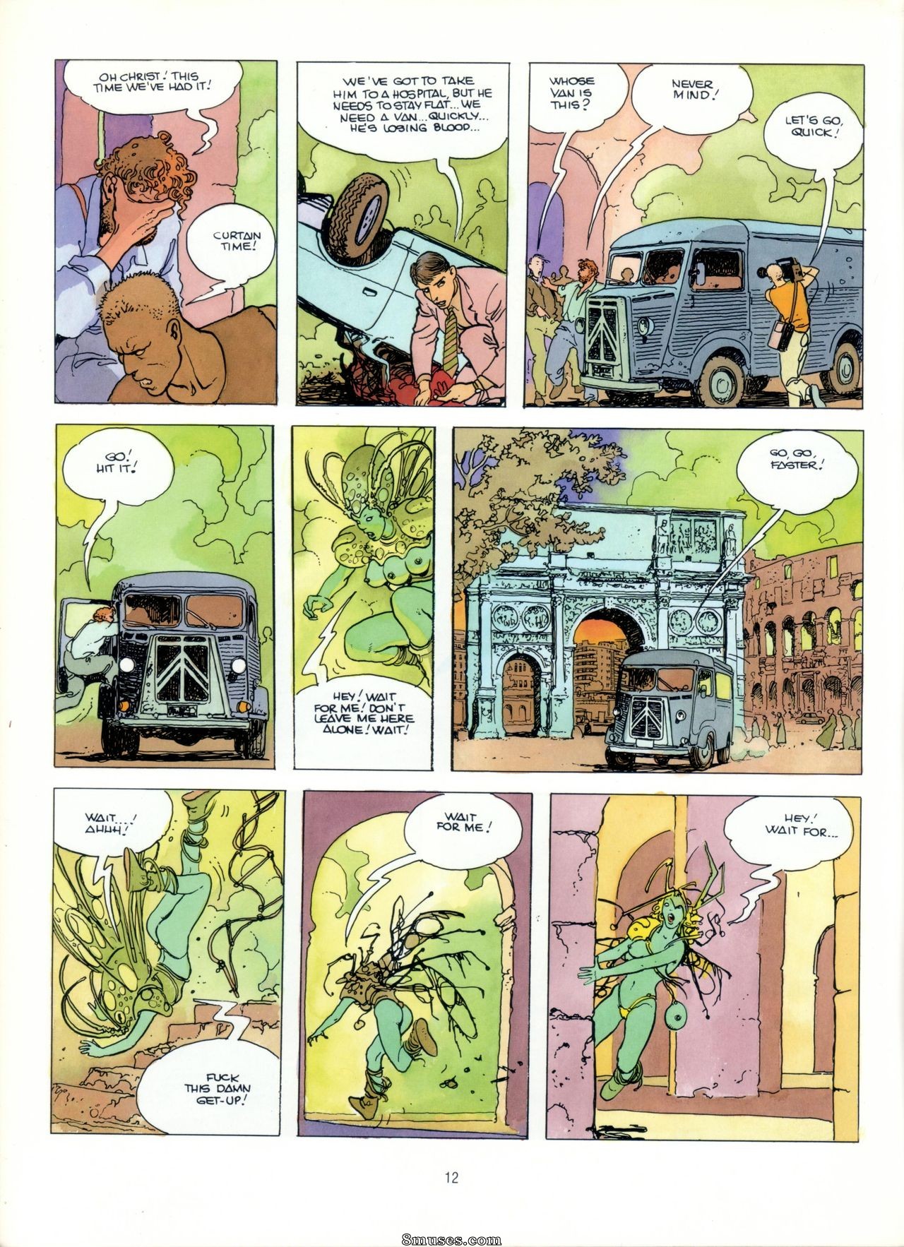 Milo Manara Comics - Cámara oculta - Página 13