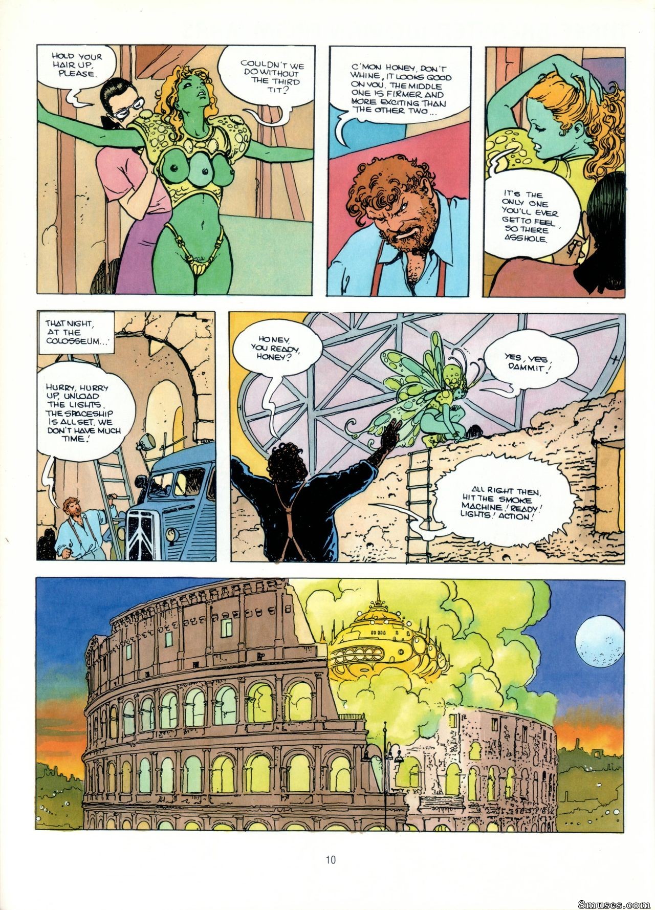 Milo Manara Comics - Câmera oculta - Página 11