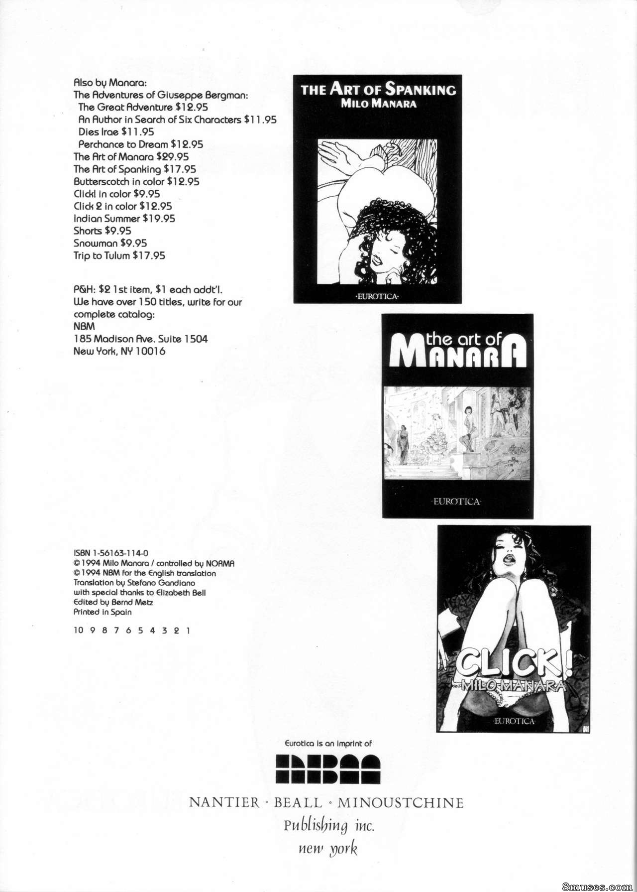 Milo Manara Comics - Câmera oculta - Página 3