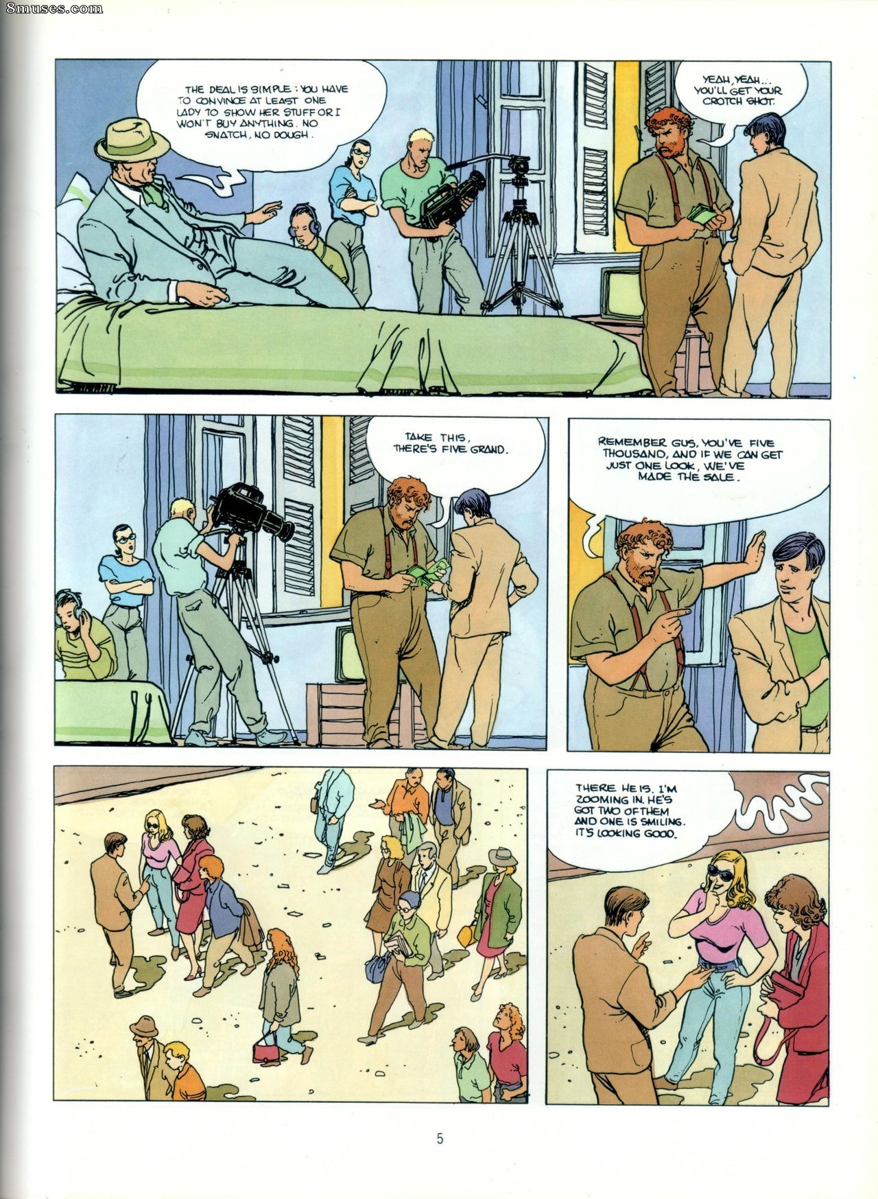 Milo Manara Comics - Câmera oculta - Página 6